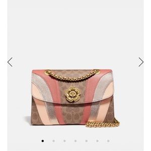 Coach Parker Wave in Signature Patchwork